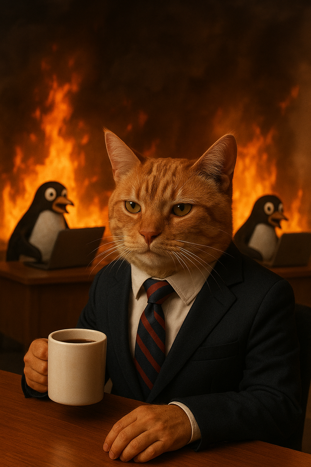 Coffice Cat